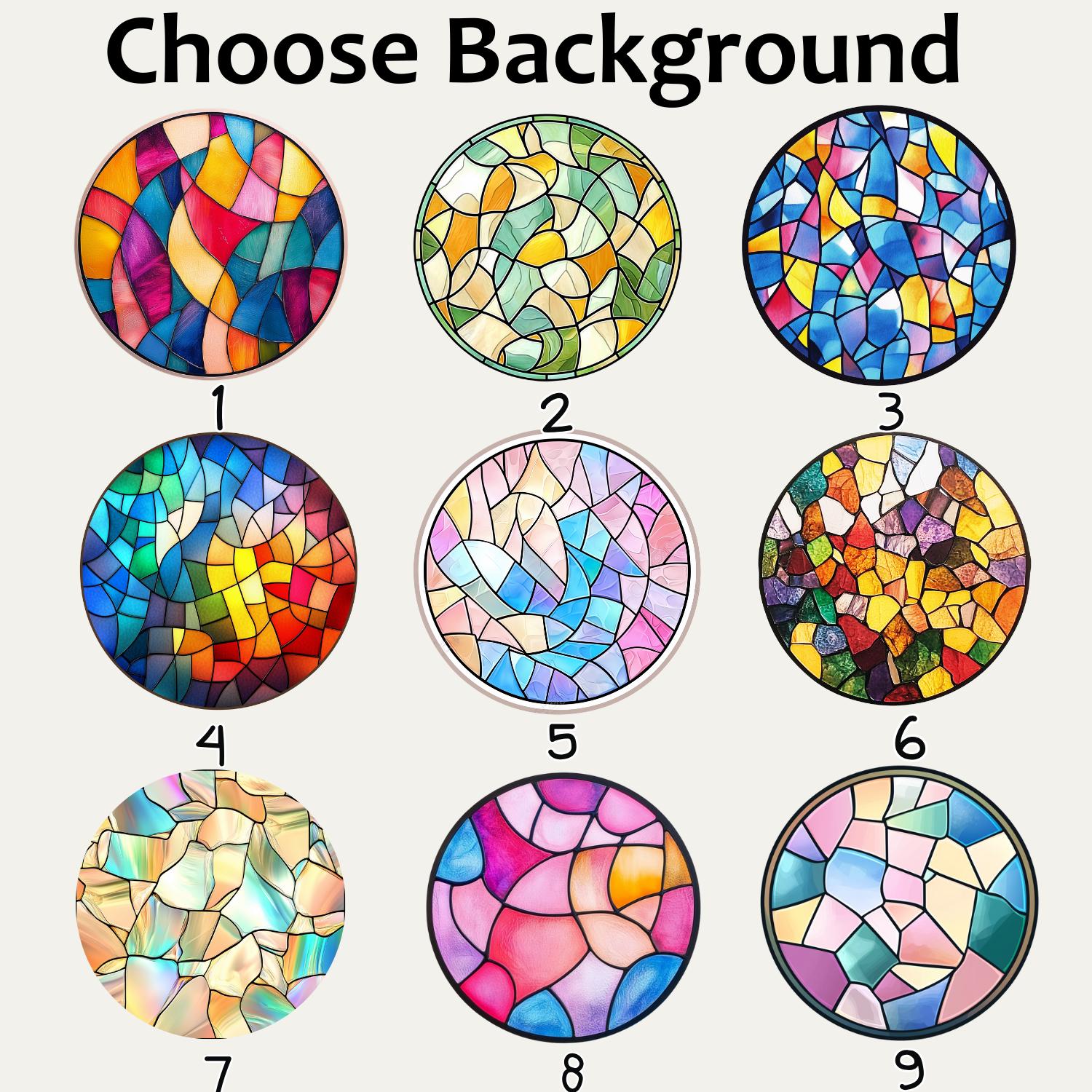 Custom Dad Portrait Stained Glass Suncatcher Window Hanging, Fathers Day Gift for Grandpa, New Grandpa Gift, New Dad Gift 2025, Husband Gift